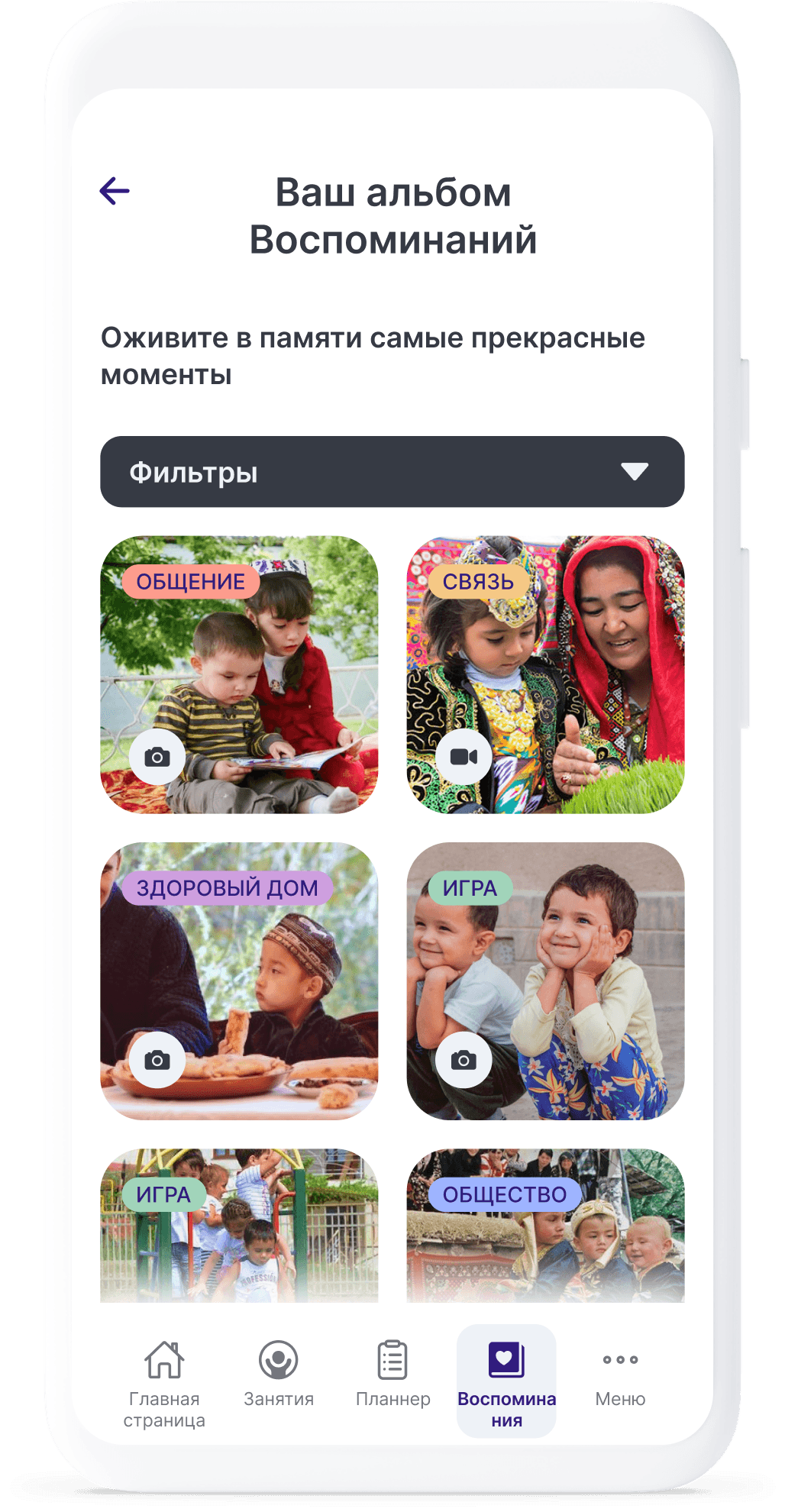 Showcase of activities